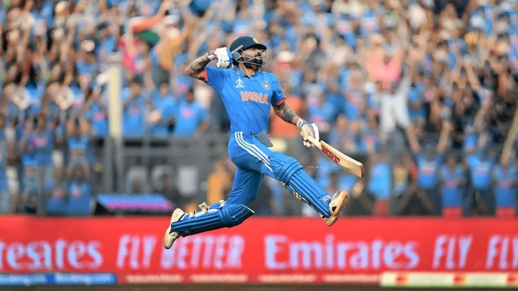 virat kohli celebrate