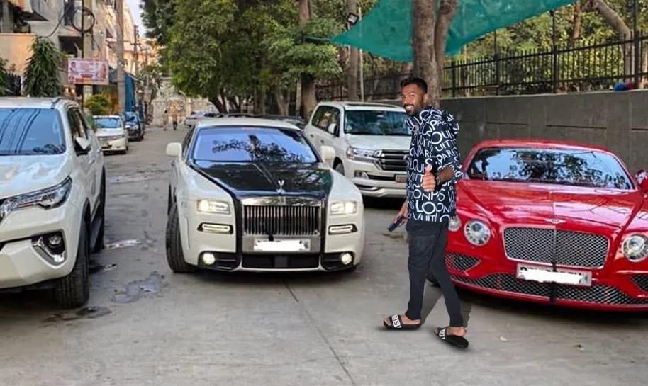 Hardik pandya cars