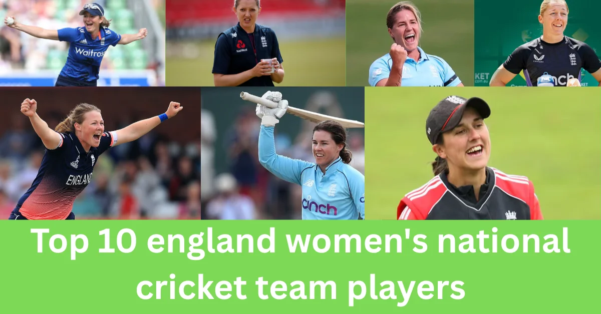 England women's national cricket team players