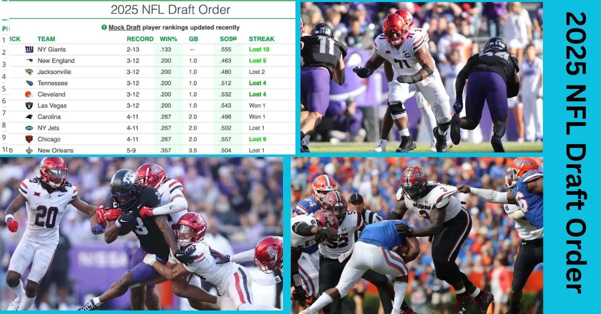 2025 NFL Draft Order