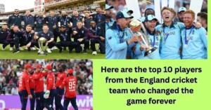 England Cricket Team players