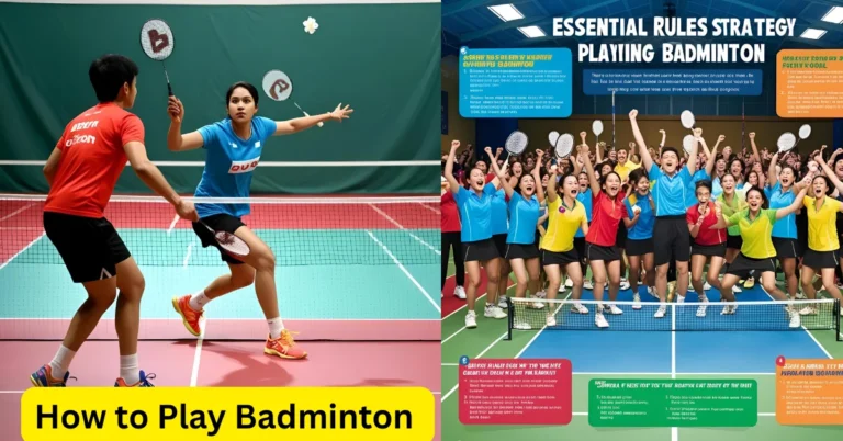How to Play Badminton