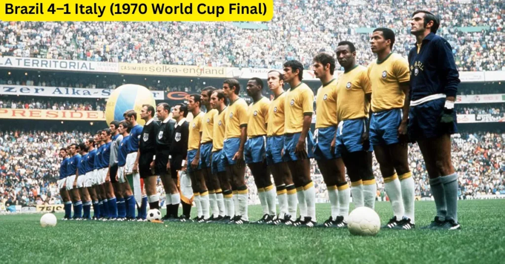 Brazil 4–1 Italy (1970 World Cup Final)